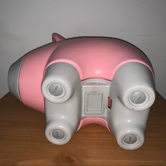 Little Tikes Toys Vintage Little Tikes Pink Gray Plastic Piggy Pig